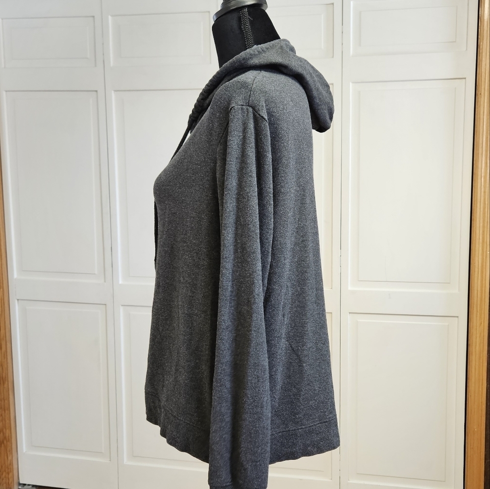 Catherine Malandrino women's large gray hoodie - Picture 5 of 6
